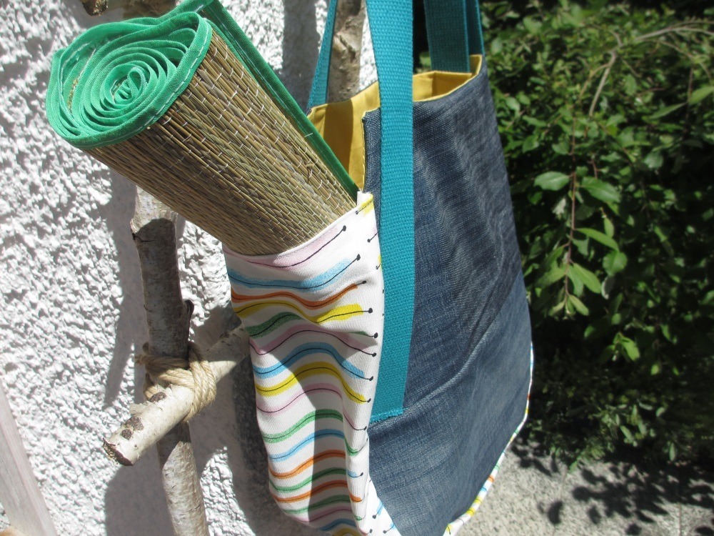 Naehanleitung für eine Sommertasche Jeans-Upcycling made-in-minga.de