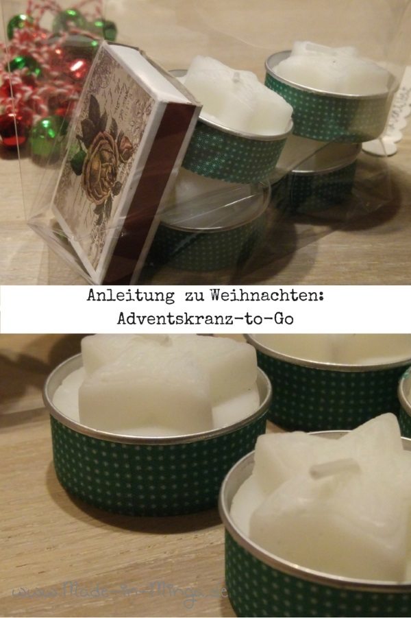 Adventskrank To-Go. ein kleines Geschenk auf die Schnelle