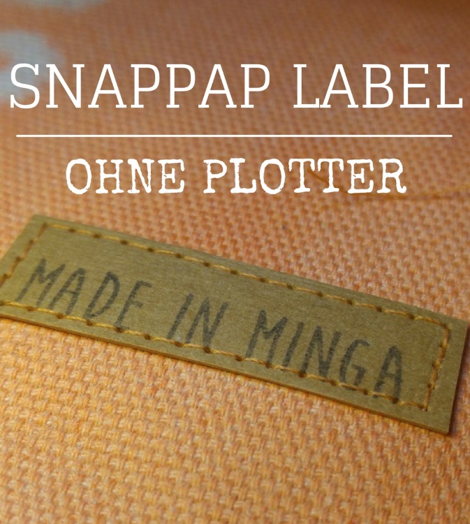 snappap label ohne Plotter