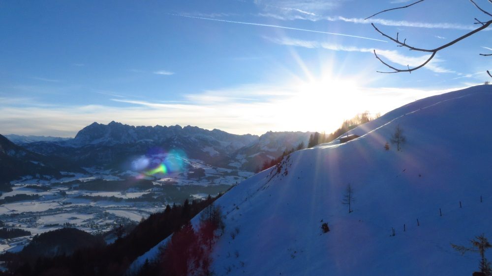 Bergpanorama im Kaiserwinkl