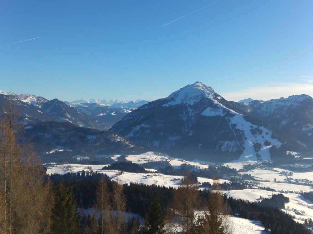 Panoramablick von der Taubenseehütte