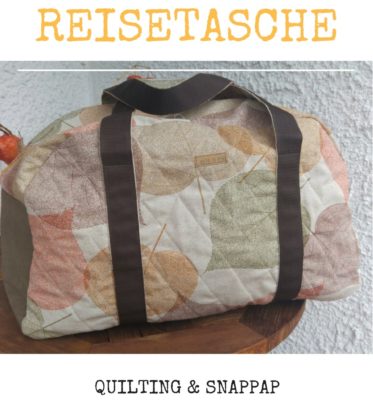 Reisetasche nähen und quilten