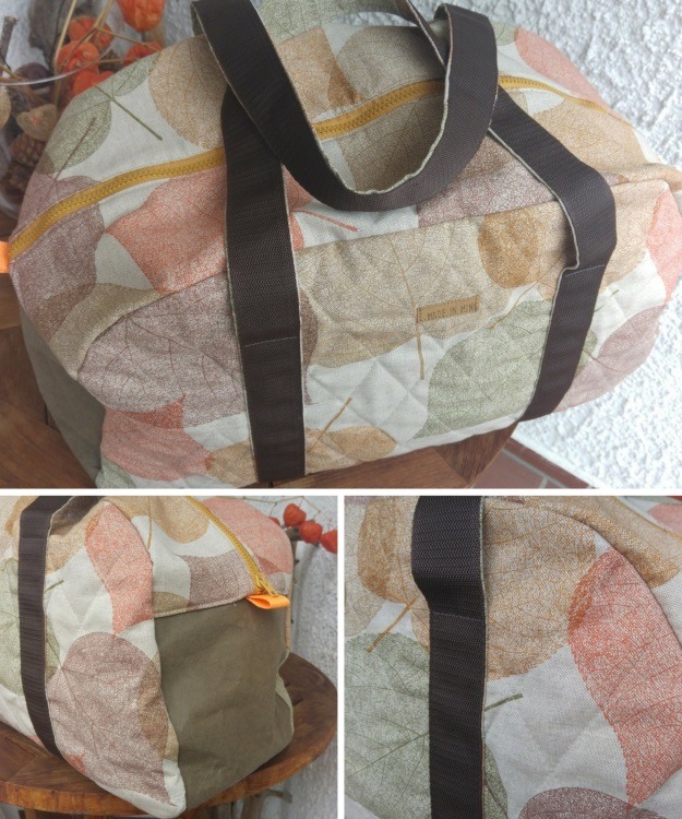 Ansichten der fertigen Tasche