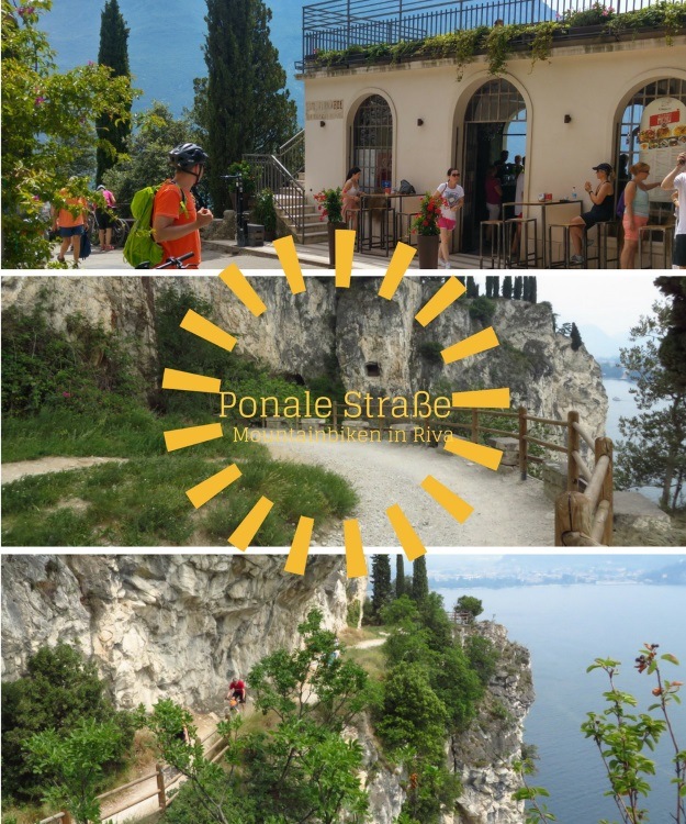 Hinter Riva beginnt die Ponale Strasse mit tollem Ausblick auf den Gardasee