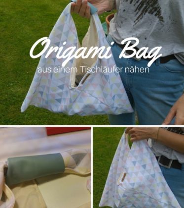 Origami Bag nähen Anleitung