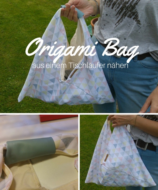 Origami Bag nähen Anleitung