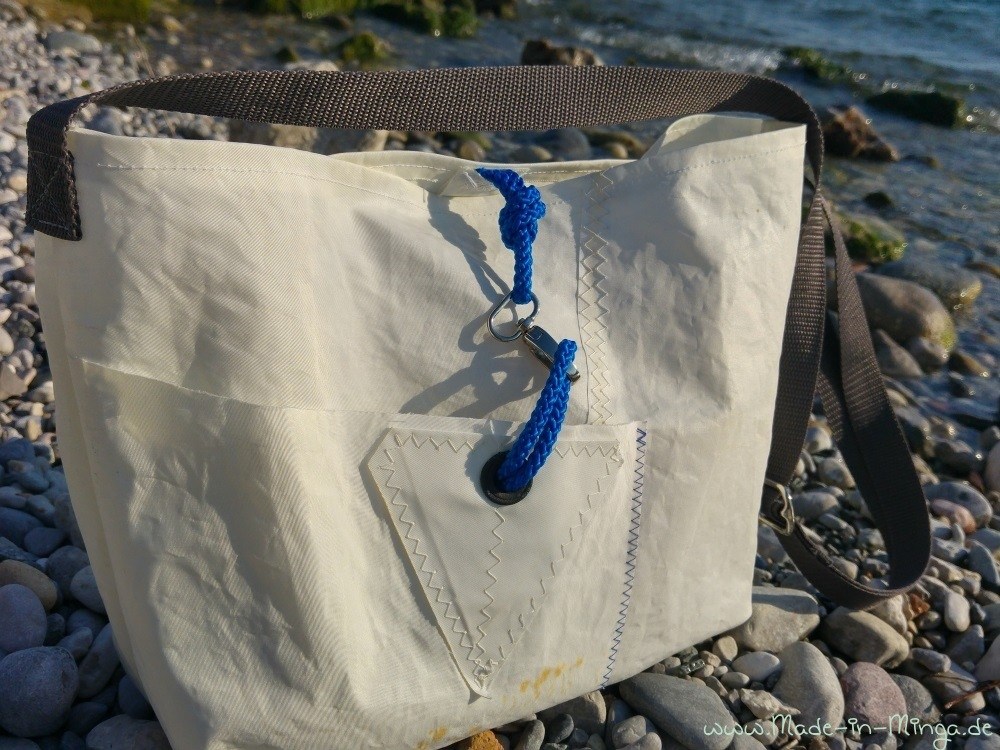 Tasche nähen aus Segeltuch