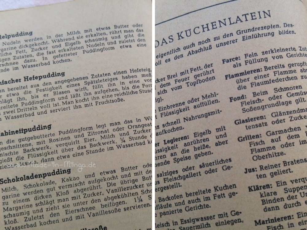 Im Kochbuch gibt es viele brauchbare Zusatzinformationen zum Kochen und Backen