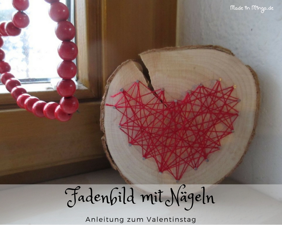 Diy Fadenbild Mit Nägeln Anleitung Zum Selbermachen