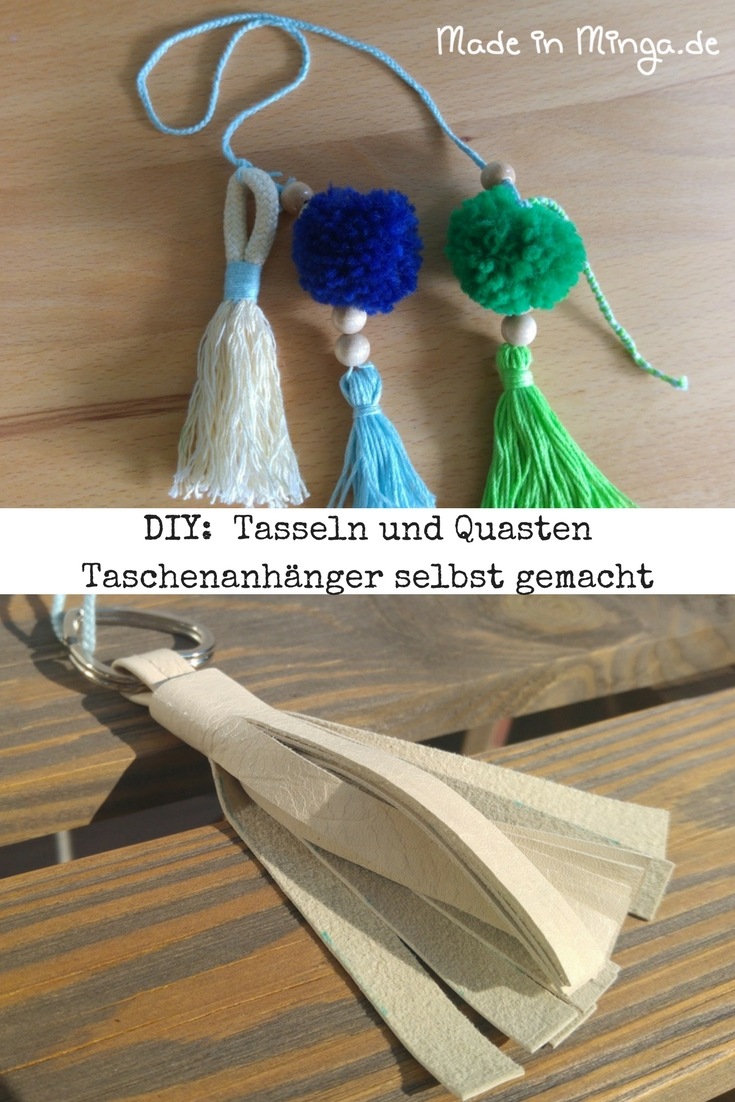 Tasseln und Quasten selber machen, Gratis Anleitung