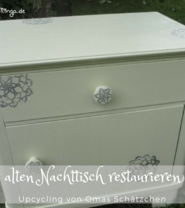 alten Nachttisch restaurieren