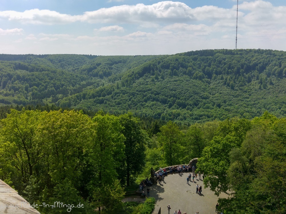 Fernblick vom Hermannsdenkmal
