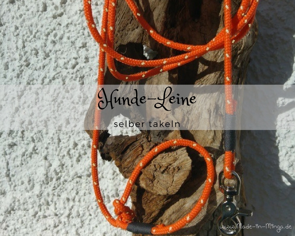 Hundeleine selbst takeln