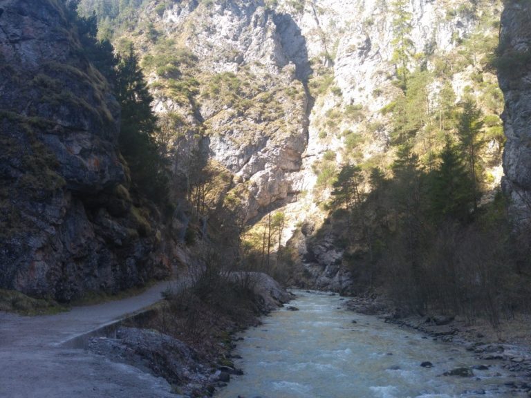 Kleine Schluchtenwanderung in der Kundler Klamm