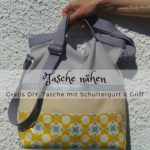 Tasche nähen, gratis Nähanleitung