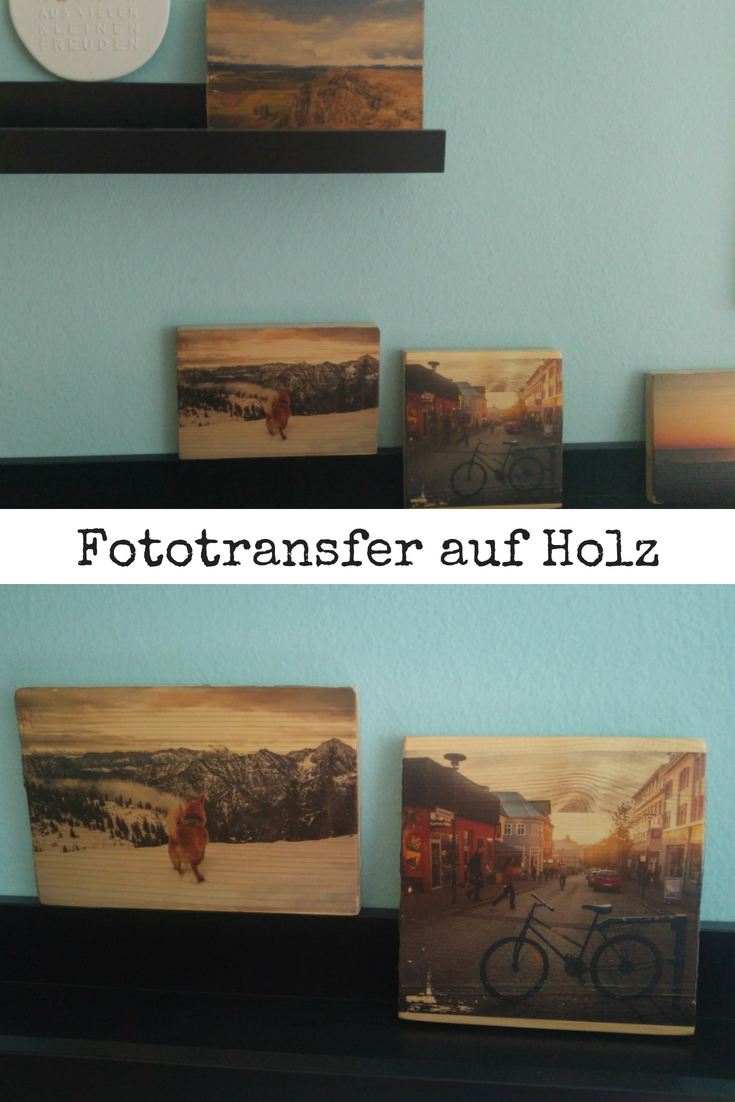 Fotowand Fototransfer auf Holz