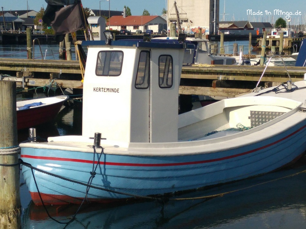 Fischerboot in Kerteminde Hafen