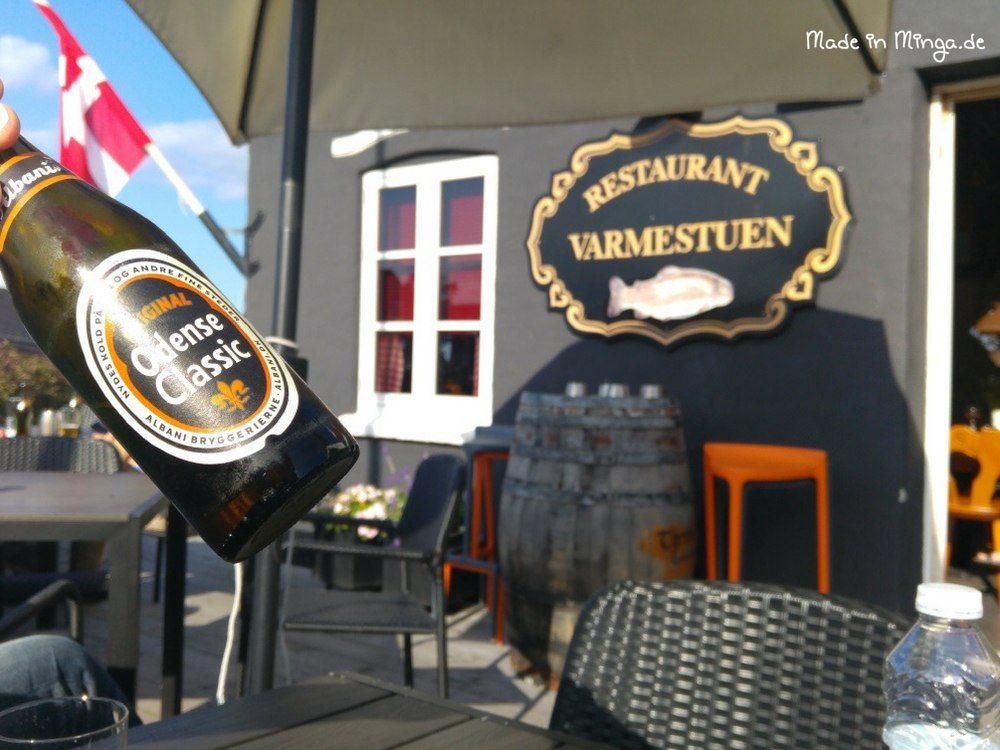Kerteminde Hafen, die Baermestuen ist ein schöne kleine Kneipe