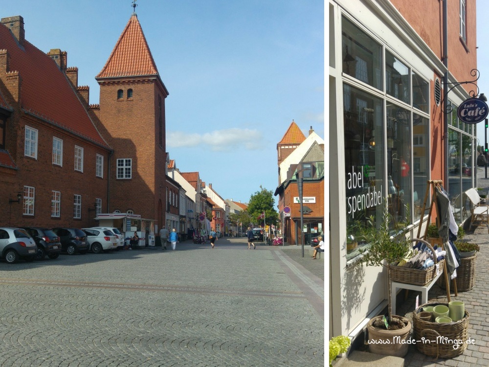 Kerteminde Innenstadt, Einkaufsbereich und Boutique