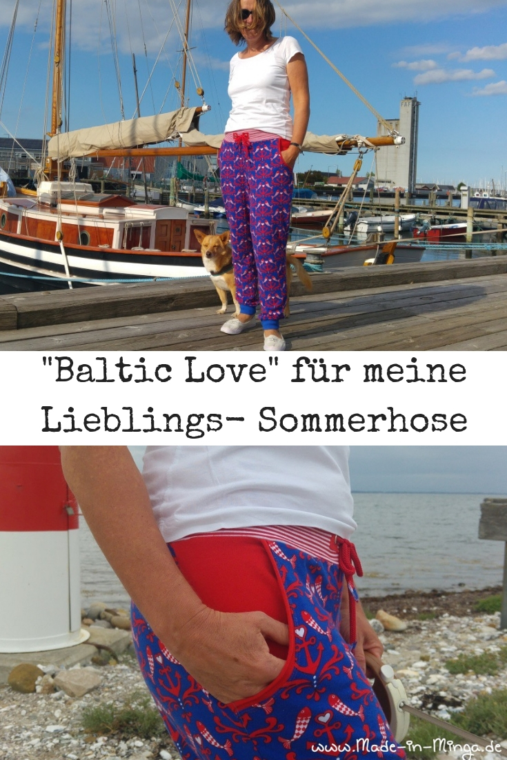 Jogginghose nähen aus Baltic Love von Mia Maigrün