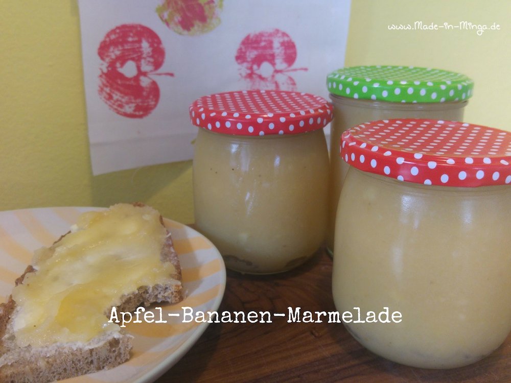 selbstgekochte Marmelade ist super auf dem Butterbrot