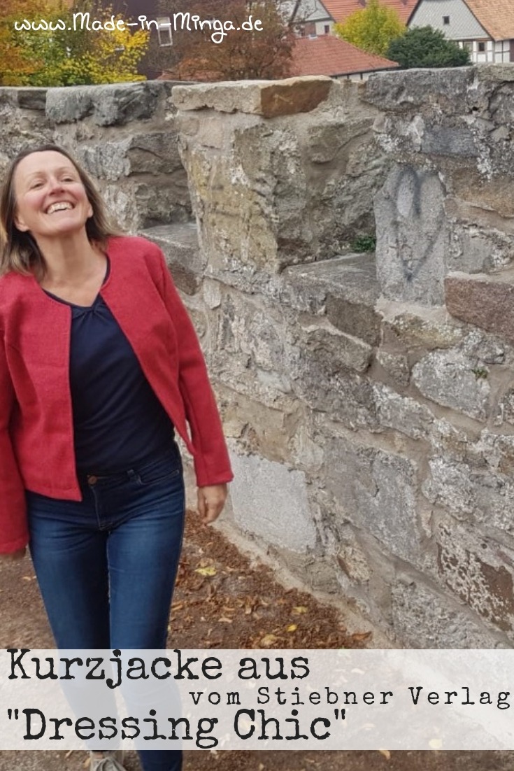 Kurzjacke aus leichtem Wollstoff nähen