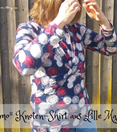 Shirt Kosmo vom Lillestoff Magazin nähen
