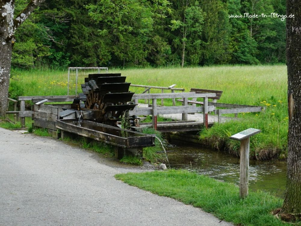 start des Weges nr 24 am Moorbad Bärnsee