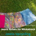 Wickelrock Jeans upcycling