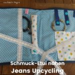 Schmuck Etui naehen aus alter Jeans