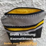 Kosmetiktaeschchen aus Snappap naehen