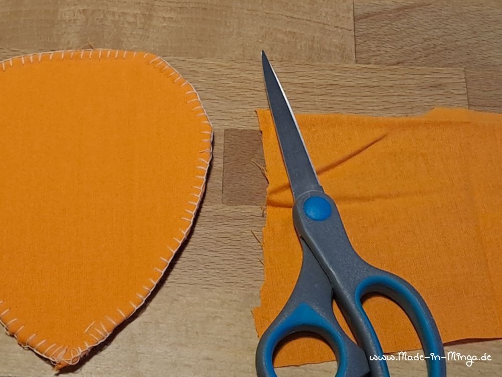 Karottenbeutel vorbereiten