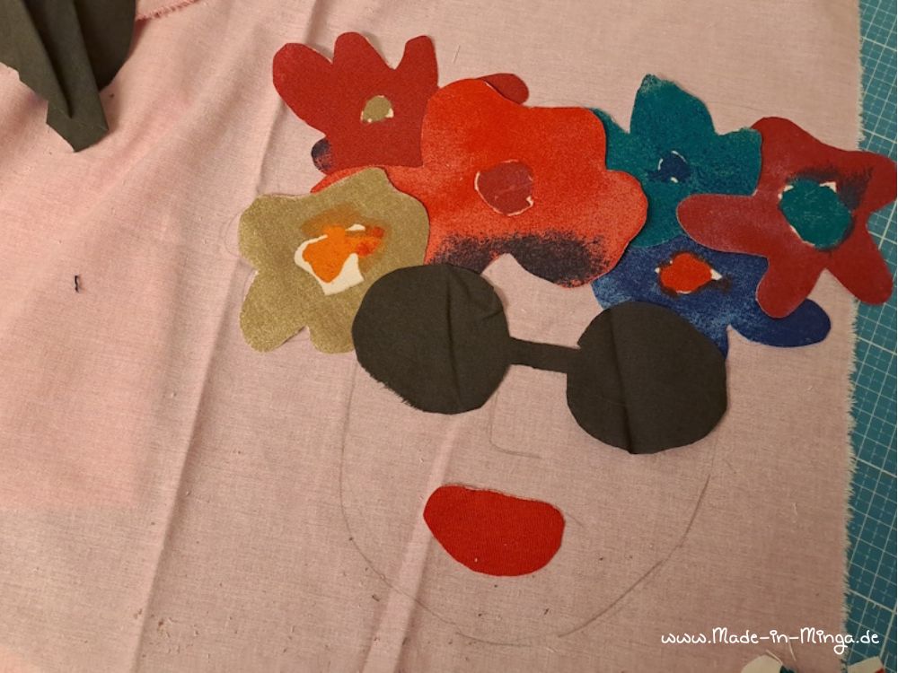 Patch-Gesicht fertig gestalten